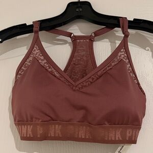 PINK Victoria's Secret Mauve Sports Bra
